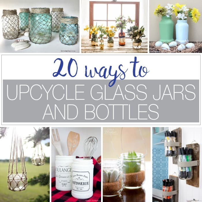 How to Upcycle Glass Jars Into Chic Vases