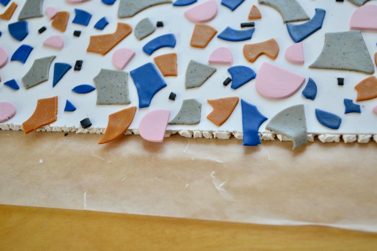 Make a Terrazzo style planter from polymer clay // DIY tutorial ... Make a Terrazzo style planter from polymer clay // DIY tutorial ...