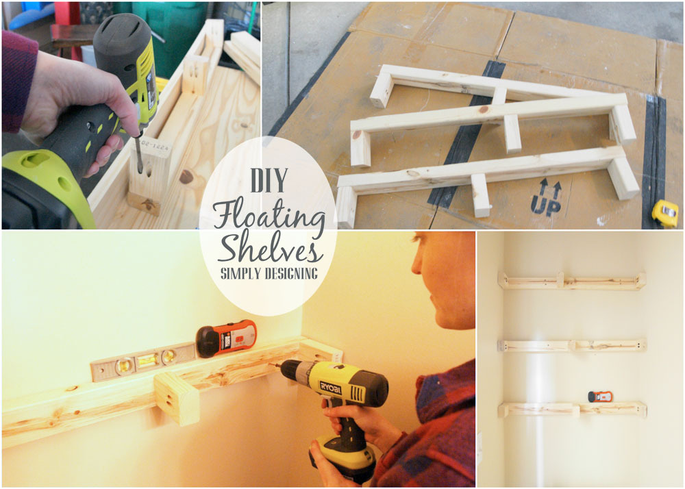 How to Build Rustic Floating Shelves From Scratch
